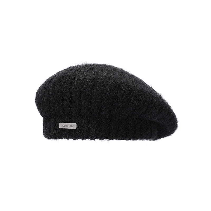 Women's Cozy Wool Knit Beanie – Soft Winter Hat
