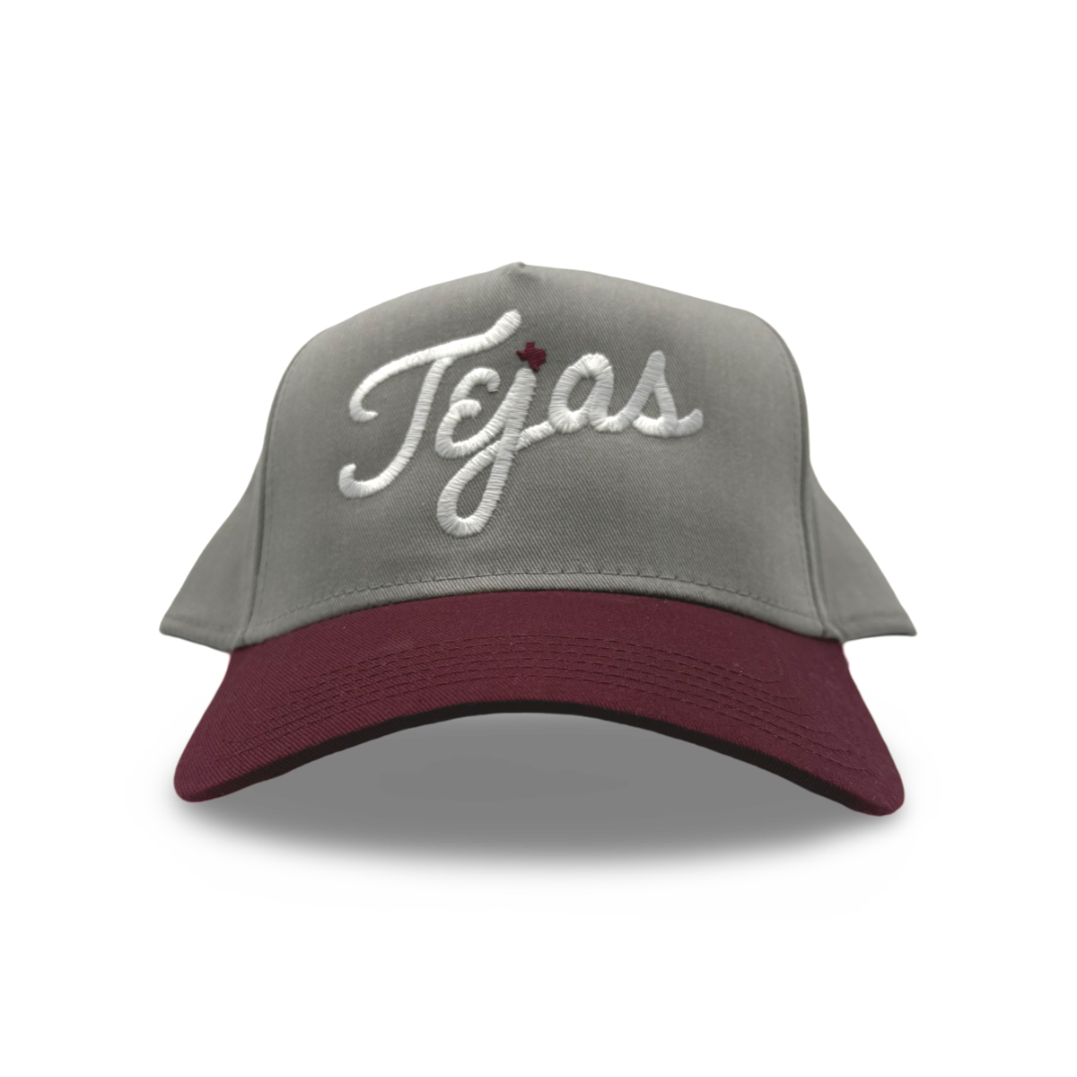 El Tejas A-Frame Snapback Hat - Two-Tone Cream & Multi Baseball Cap