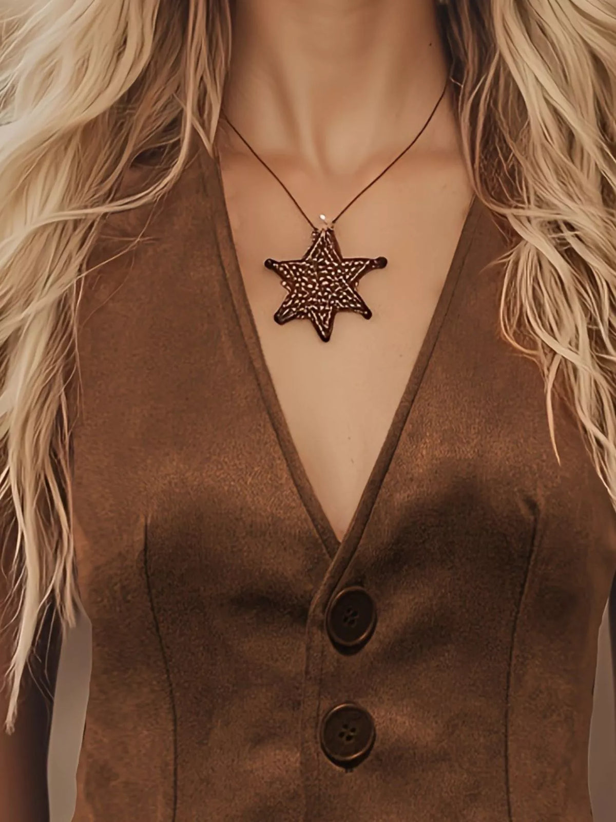Western Fringe Vest Coat
