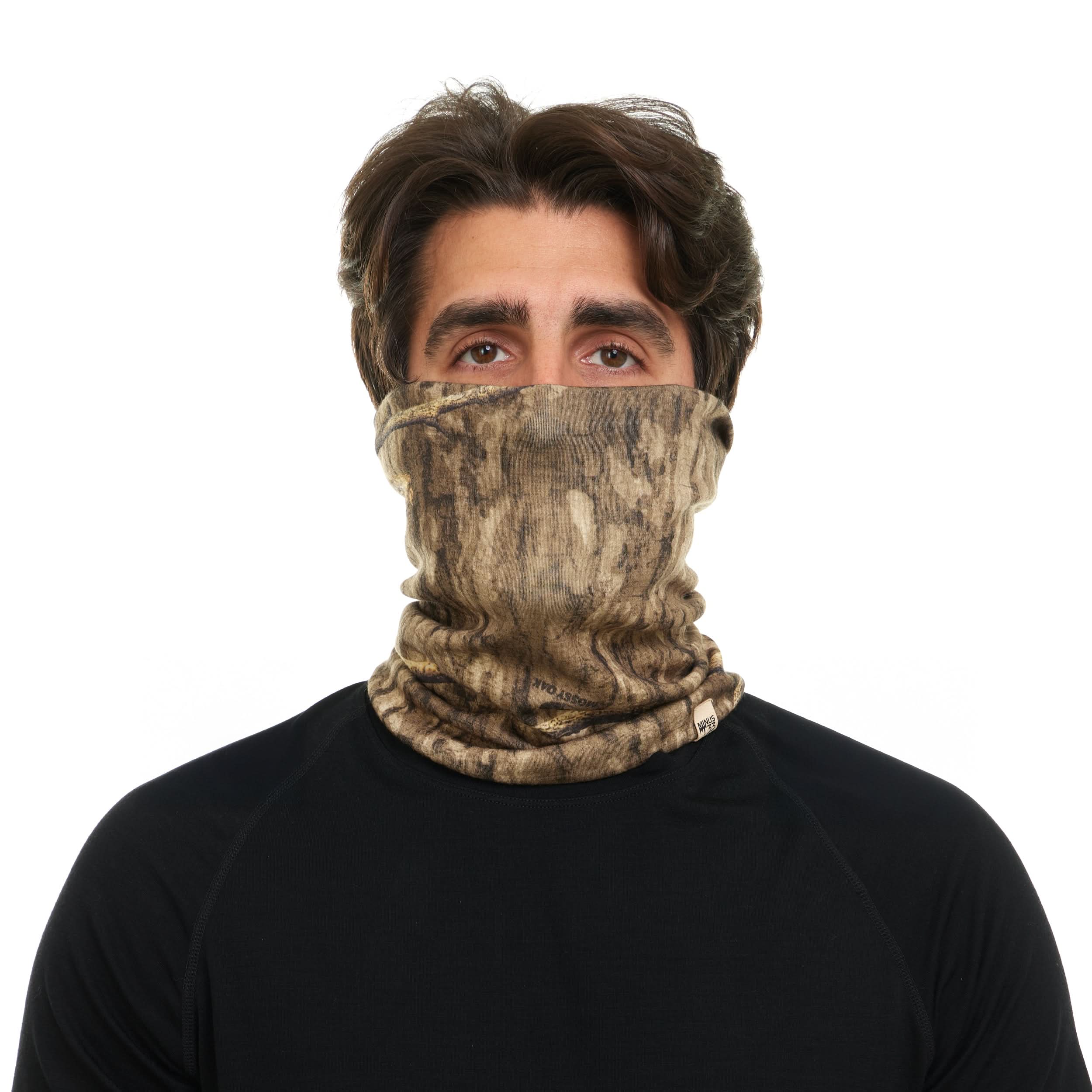 Midweight Merino Wool Neck Gaiter for Hiking and Winter Sports