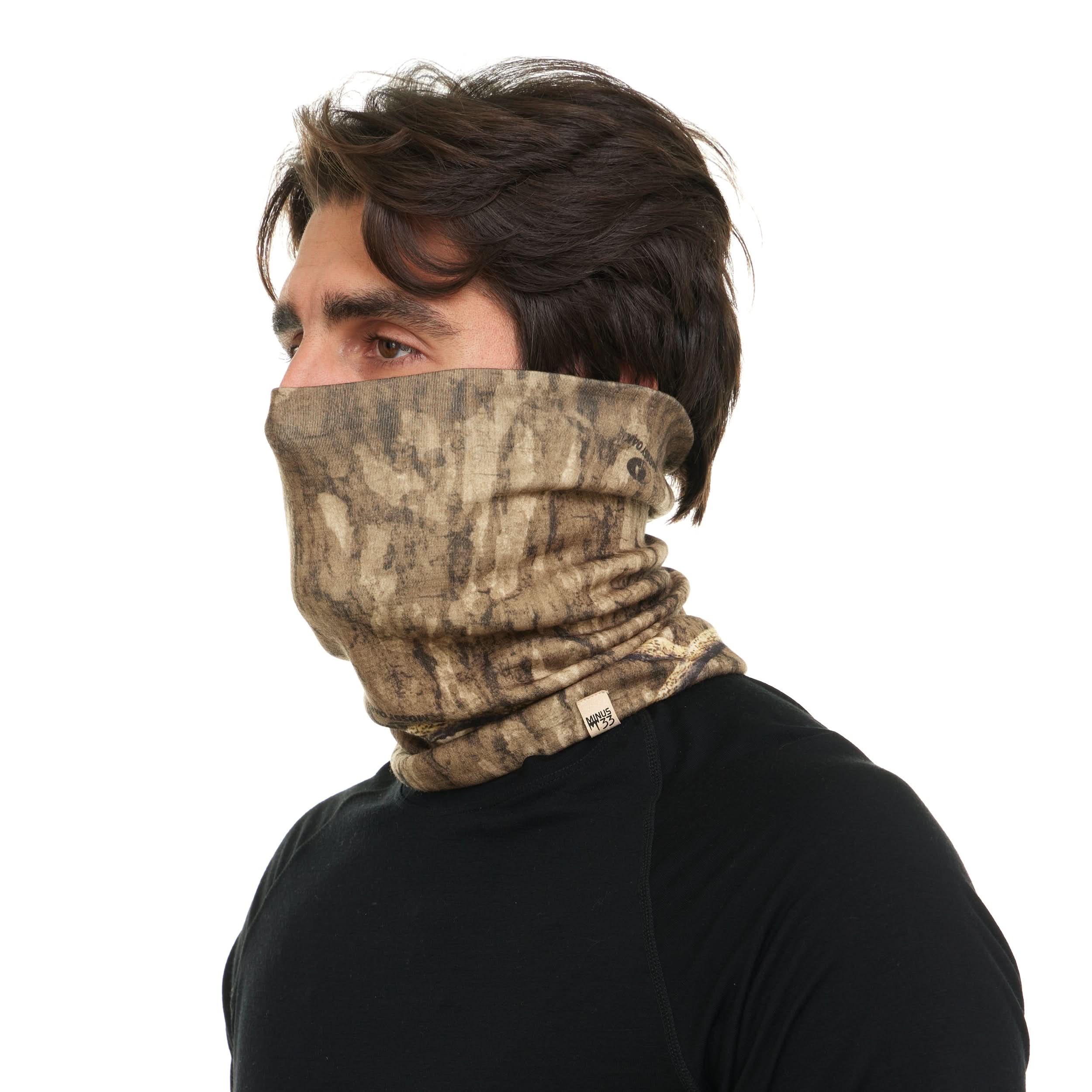 Midweight Merino Wool Neck Gaiter for Hiking and Winter Sports