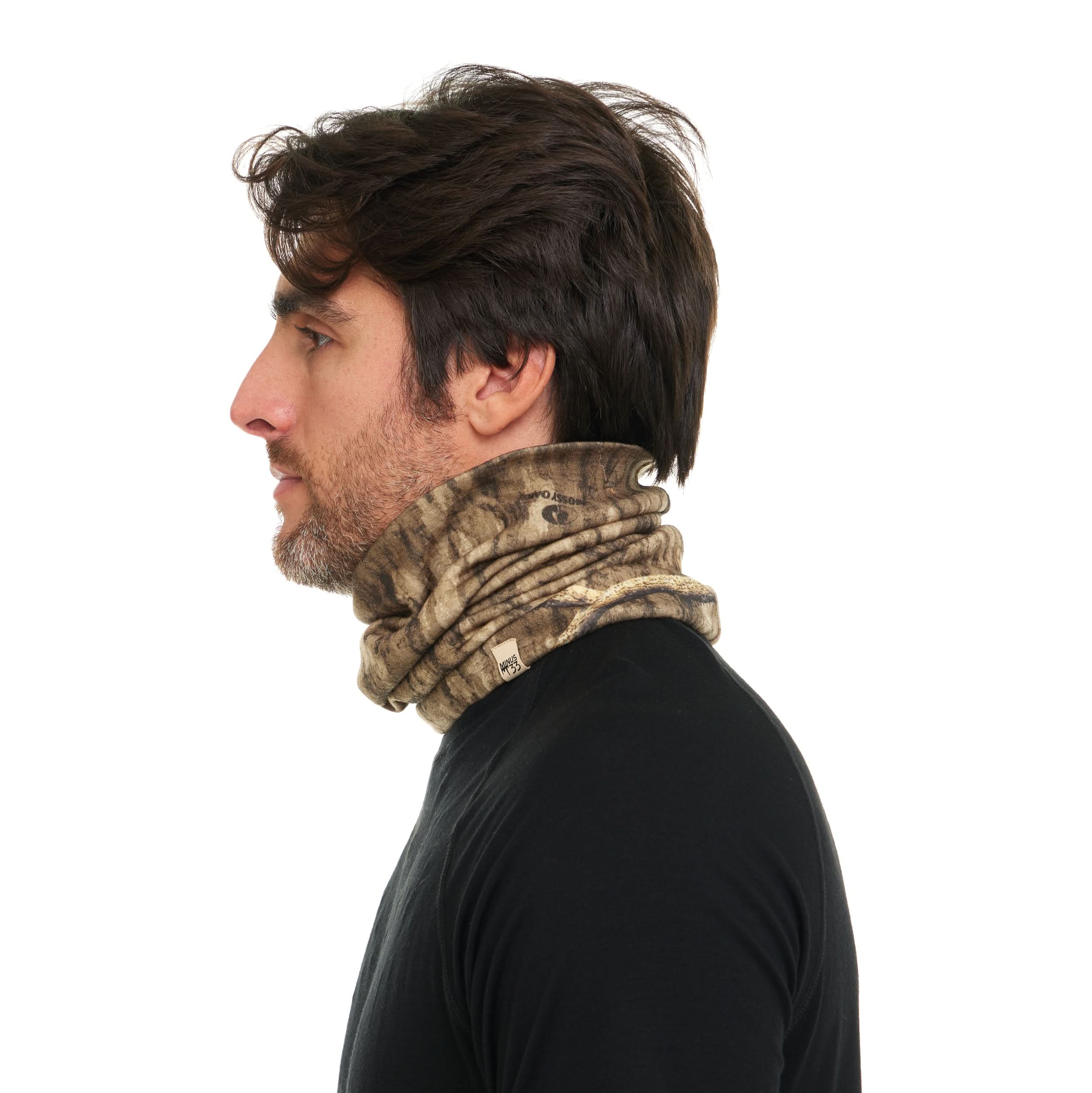 Midweight Merino Wool Neck Gaiter for Hiking and Winter Sports