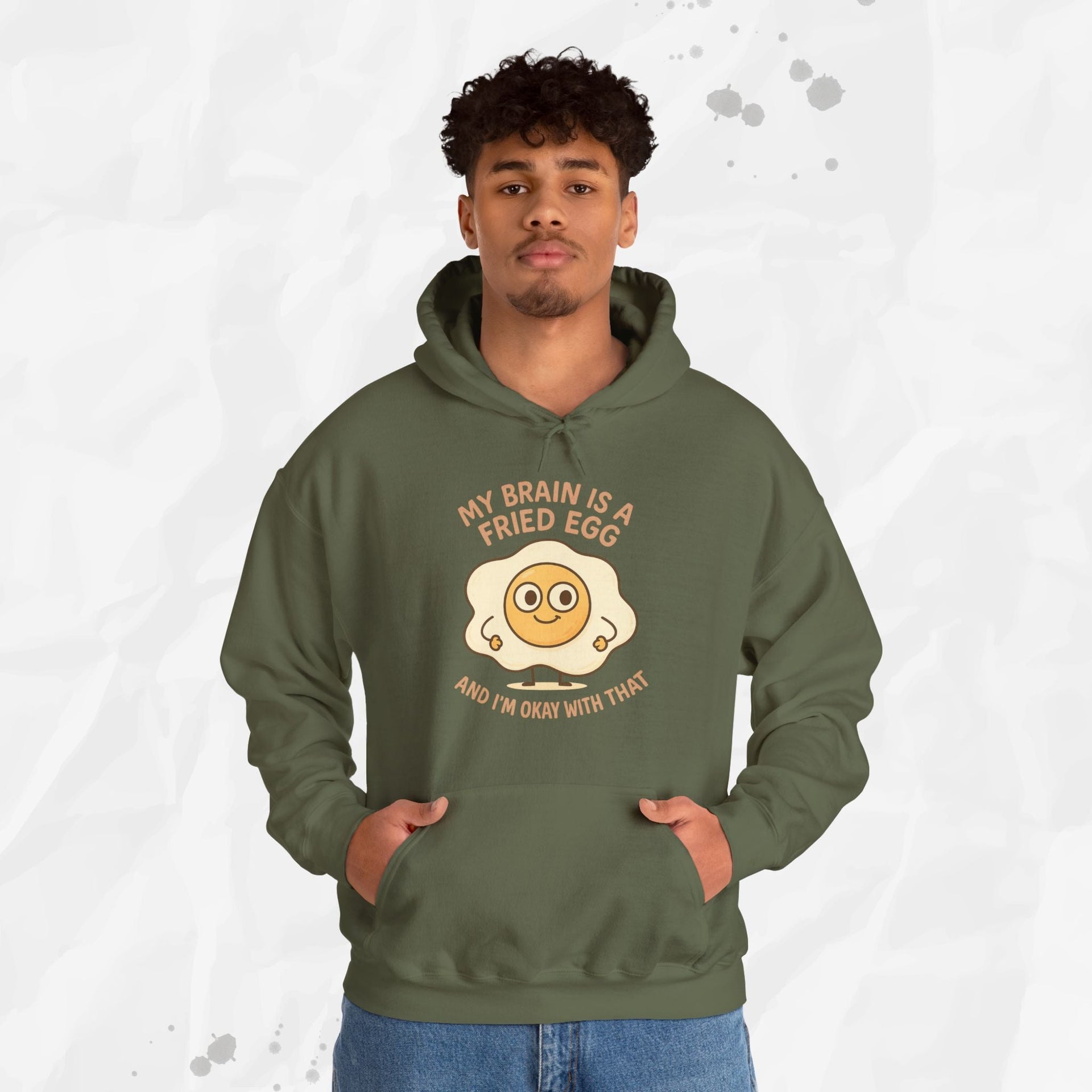 My Brain Is a Fried Egg - Hoodie