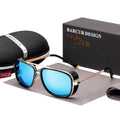 Steampunk Tortoise Sunglasses with Mirrored Brown Gradient Lens