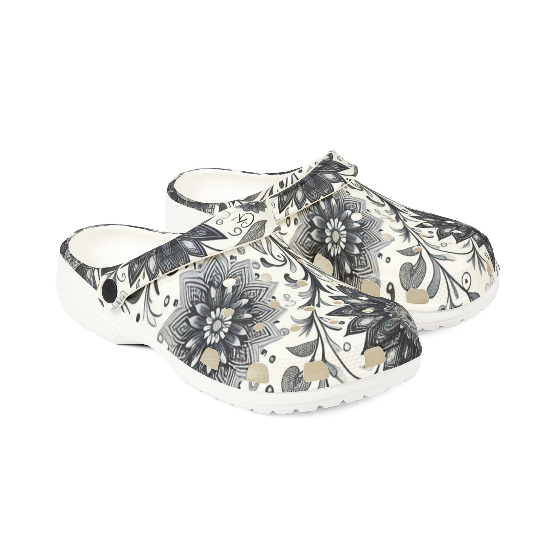 Floral EVA Foam Clogs: Comfortable Waterproof Garden & Beach Shoes
