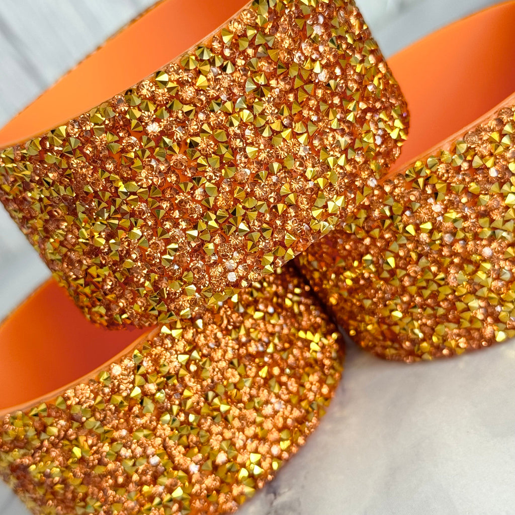 Pumpkin Spice Druzy BLING  Boot