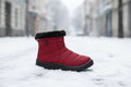 Women's Waterproof Snow Boots with Thickened Cotton Lining