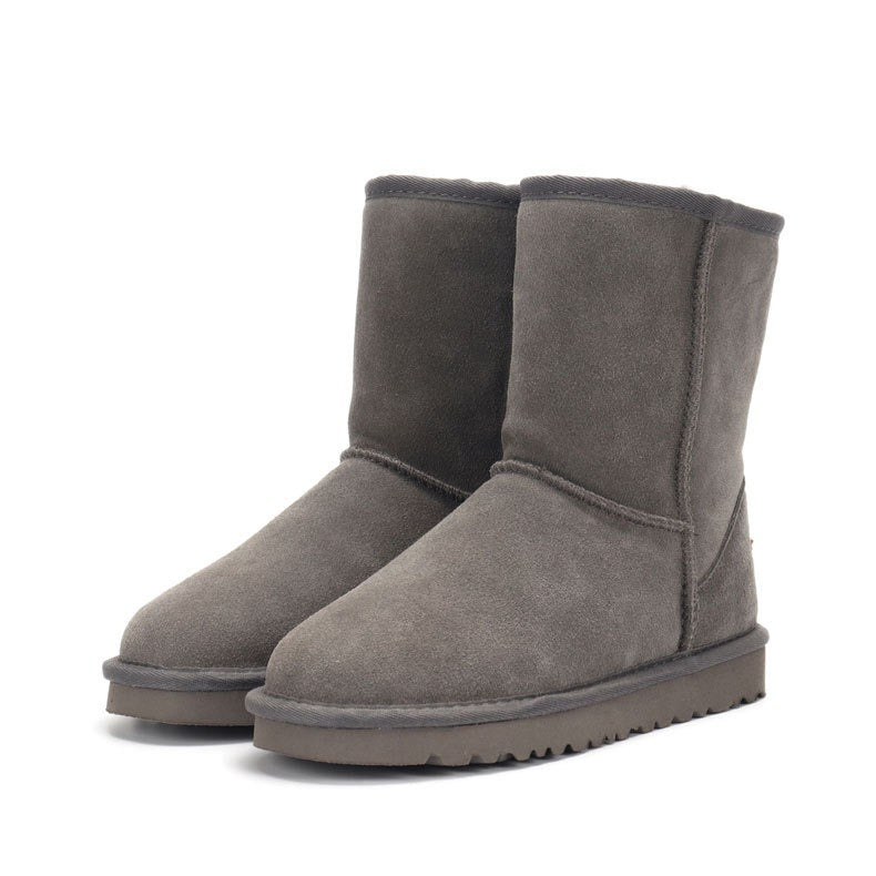 Women's Cozy Classic Warm Suede-Style Winter Snow Boots - Image 5