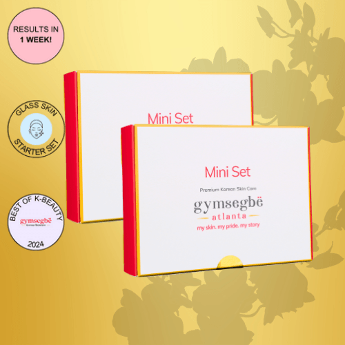 Mini Glass Skin Set Travel-Size Korean Skincare Essentials