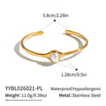 Natural Stone Round Ring Bracelet For Women