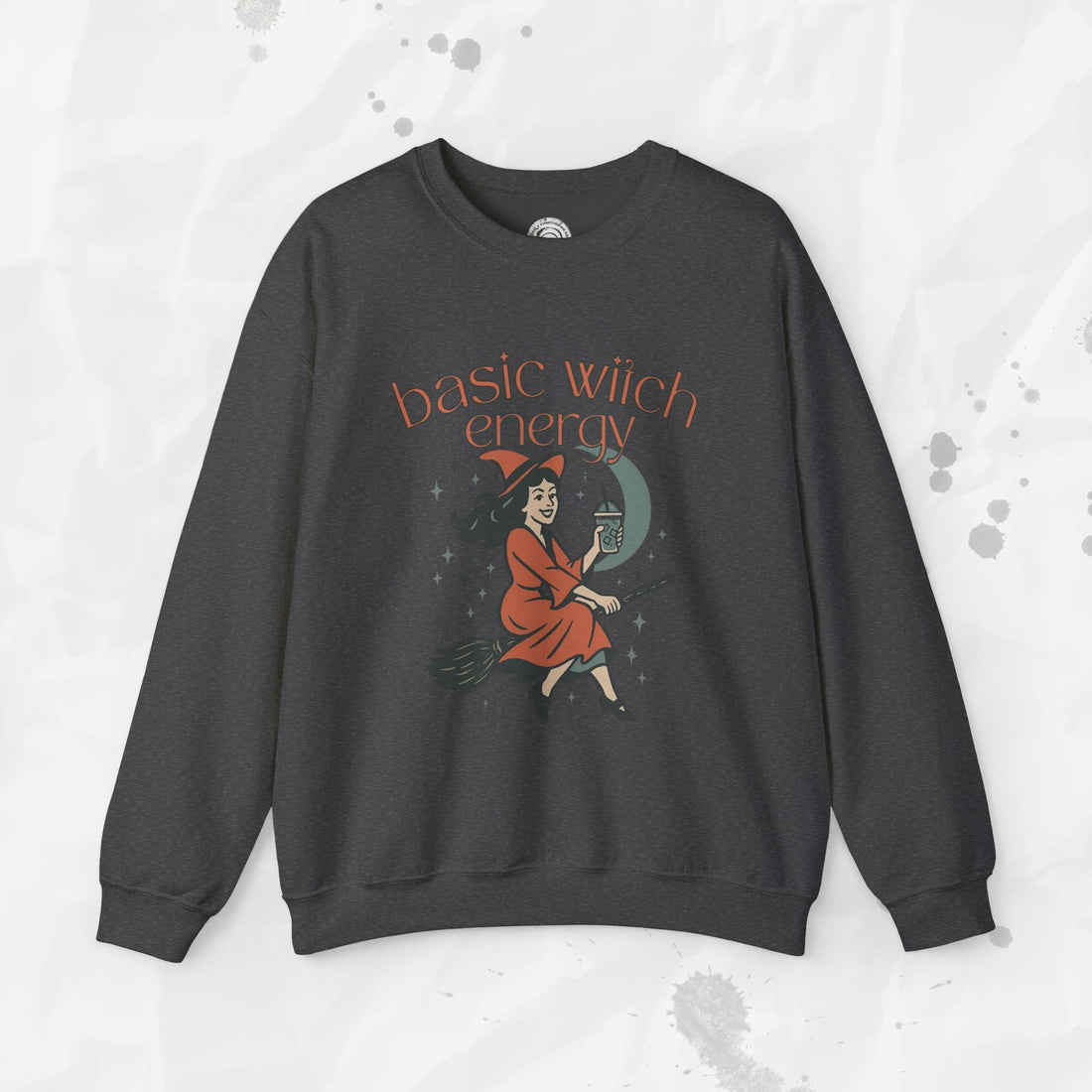 Basic Witch Energy - Crewneck Sweatshirt