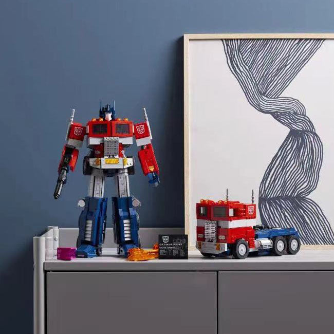 Optimus Prime Transformers Assembly Block Toy