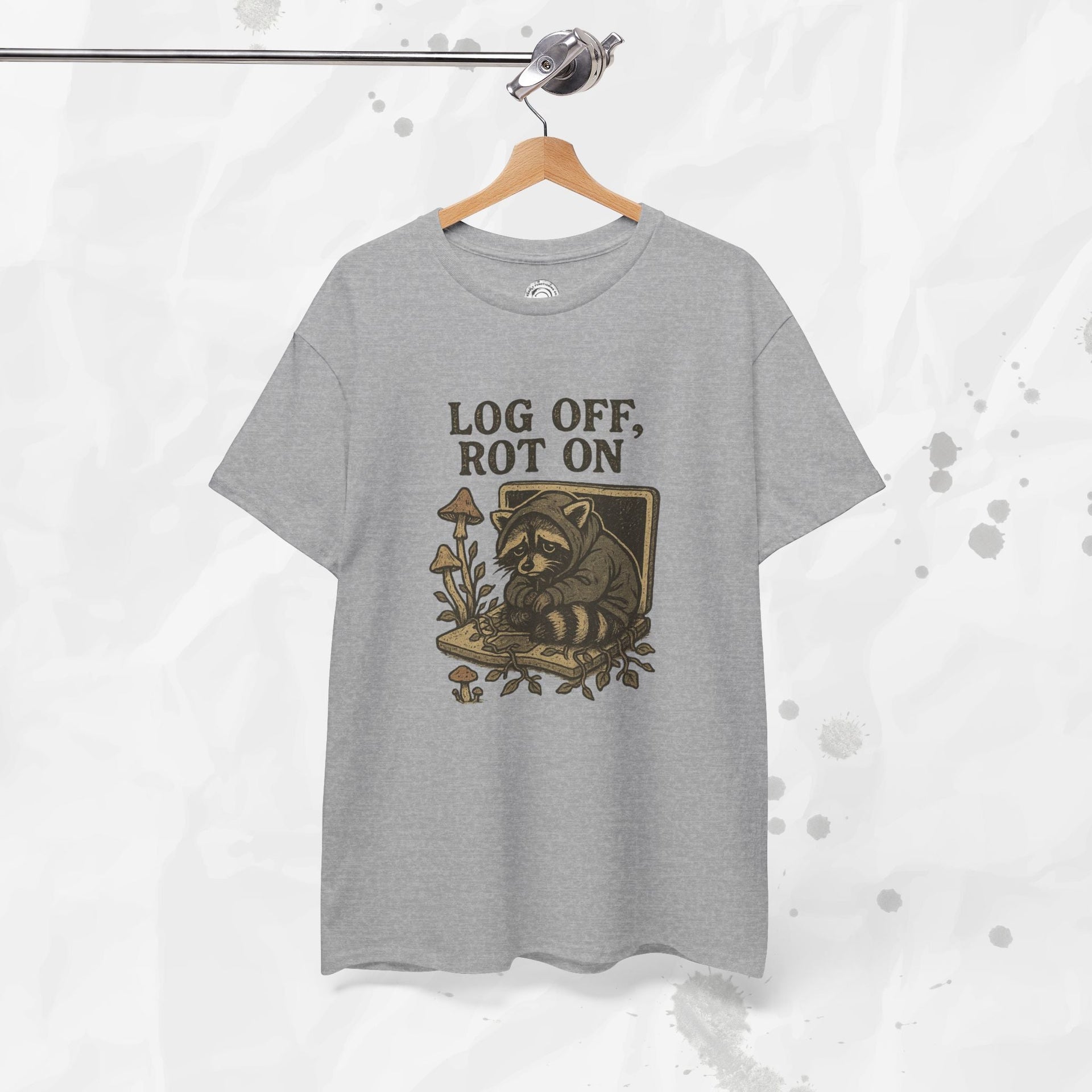 Log Off, Rot On - T-Shirt