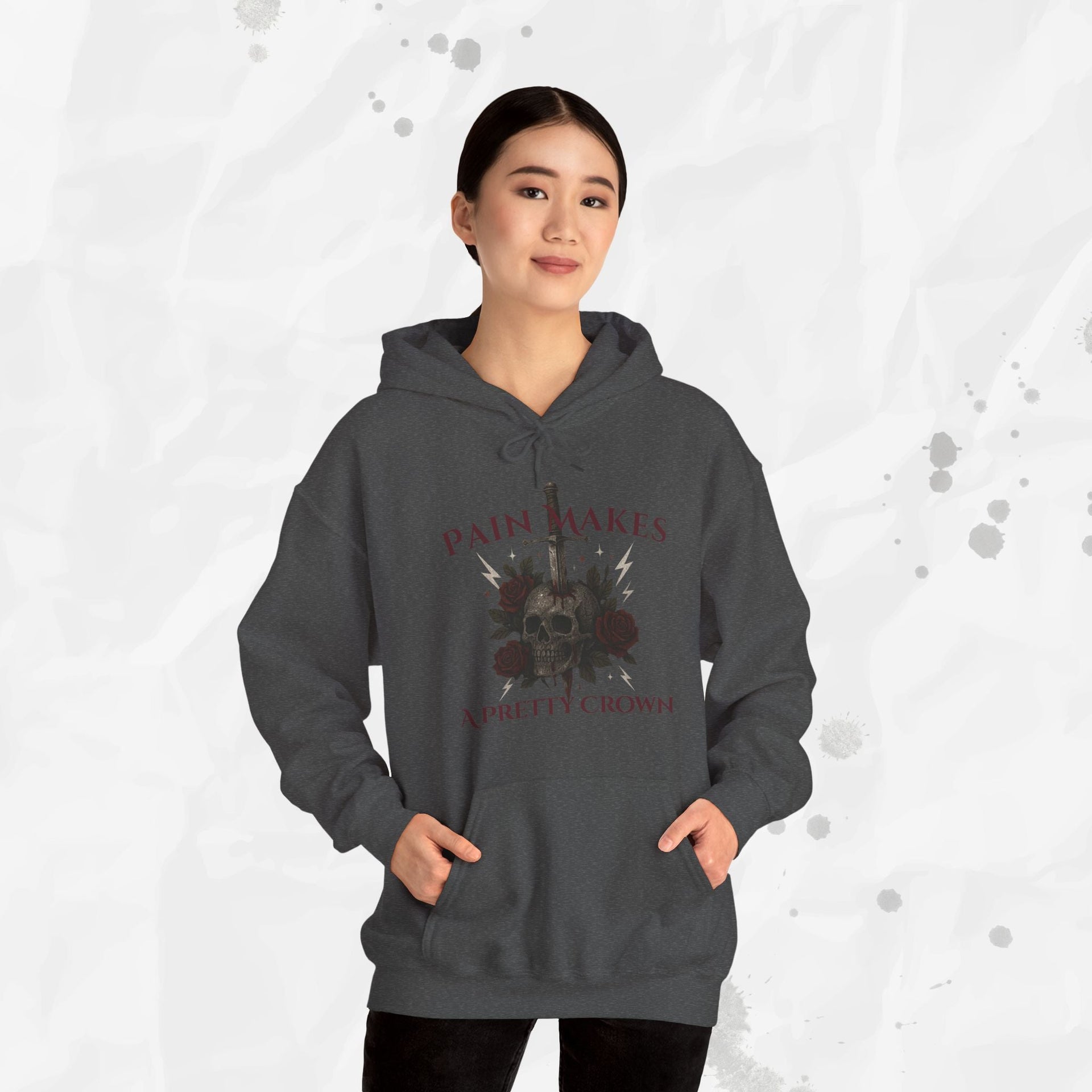 Pain Makes a Pretty Crown - Hoodie