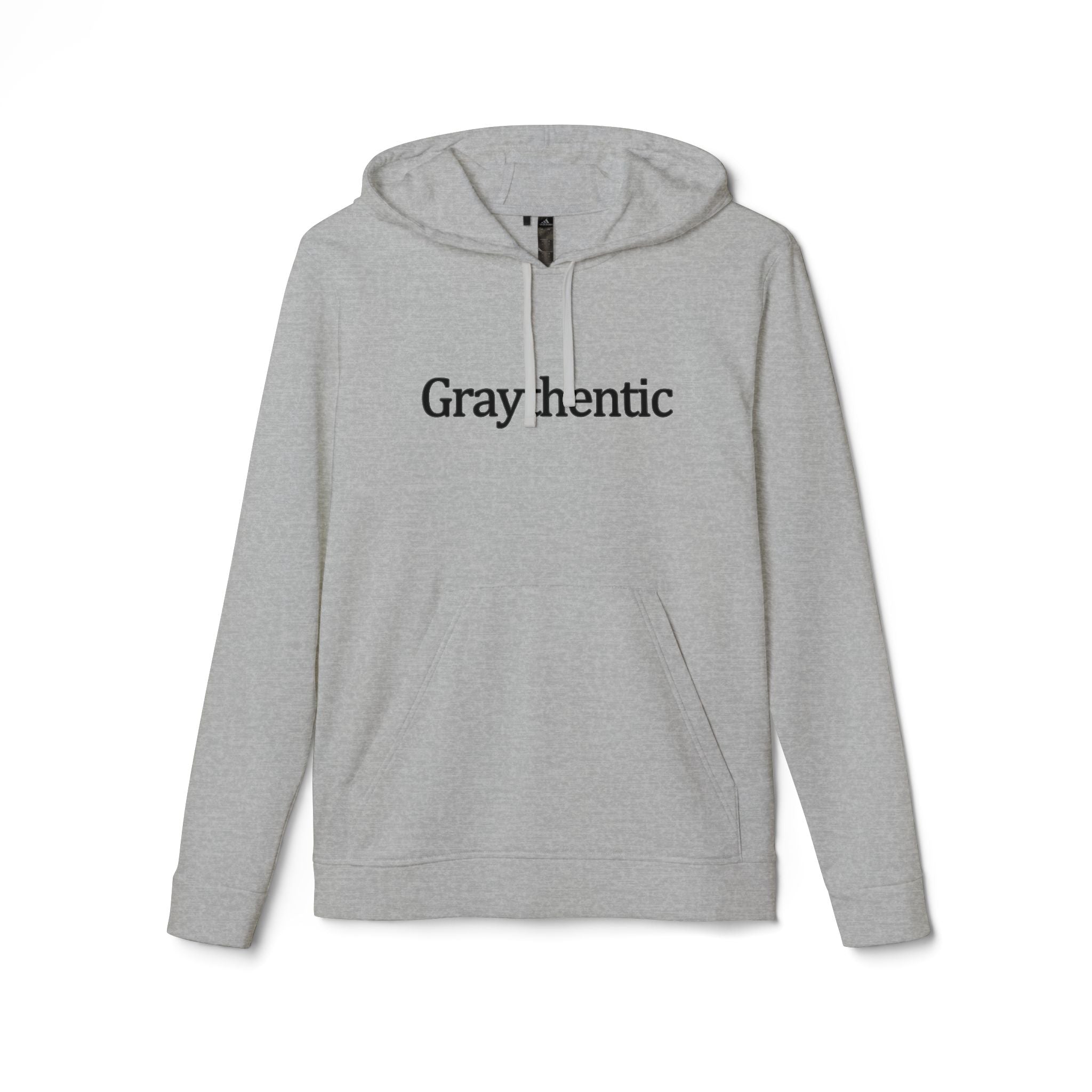 Unisex Fleece Pullover Hoodie in Red, Dark-Gray and White