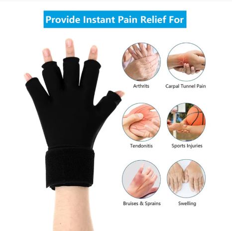 Cold And Hot Compress Solid Gel Protective Gear Gloves