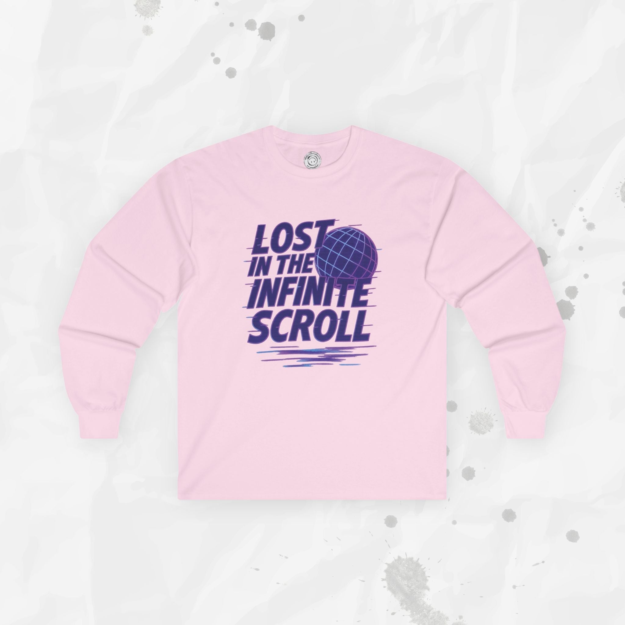 Lost in the Infinite Scroll - Long Sleeve T-Shirt