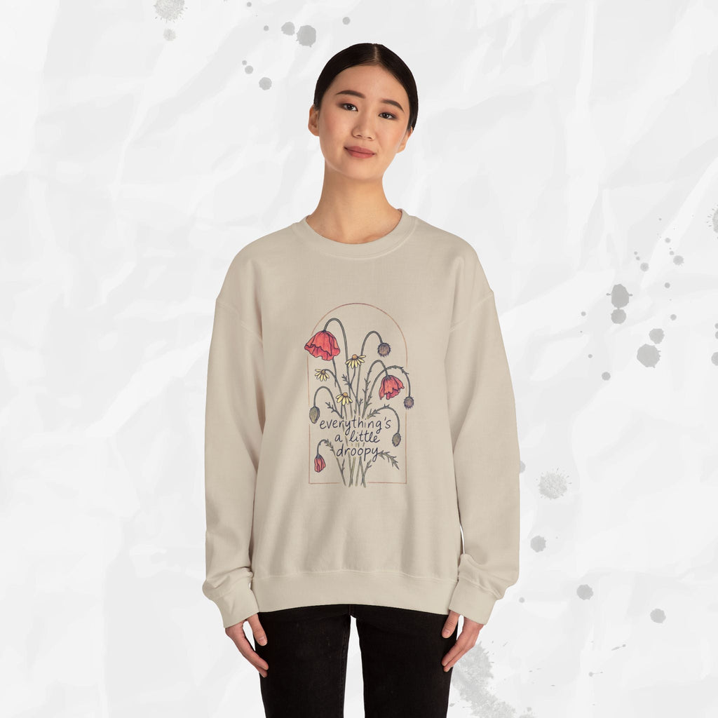 Everythings a Little Droopy - Crewneck Sweatshirt
