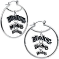 20G Officially Licensed Beetlejuice Say His Name Hoop Earrings