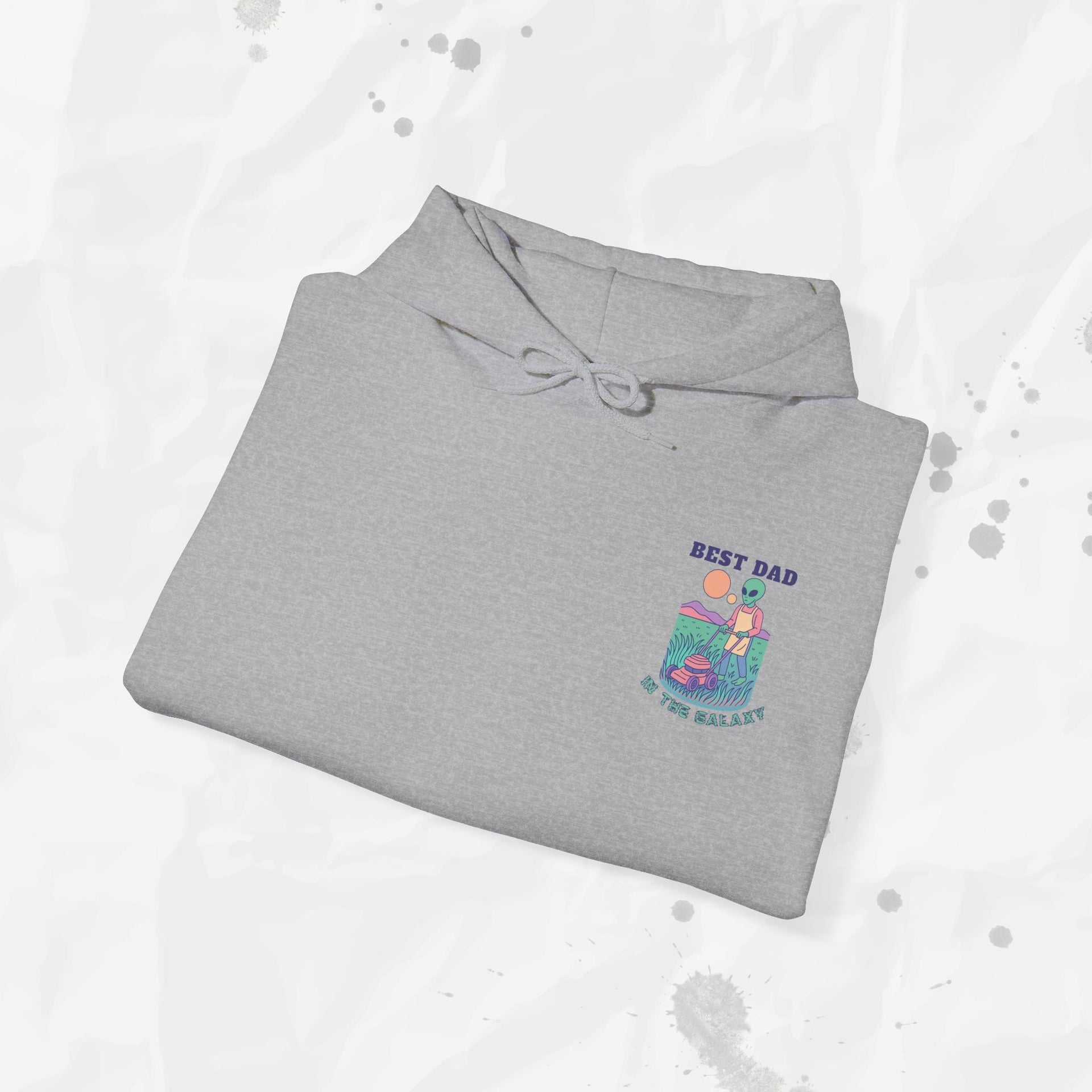 Best Dad in the Galaxy – Hoodie (Pocket Print)