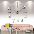 Home Use No-Drilling Required Digital Luminous Wall-Mounted Clock
