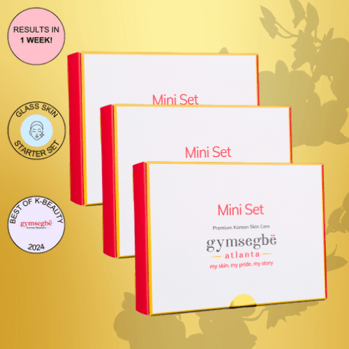 Mini Glass Skin Set Travel-Size Korean Skincare Essentials