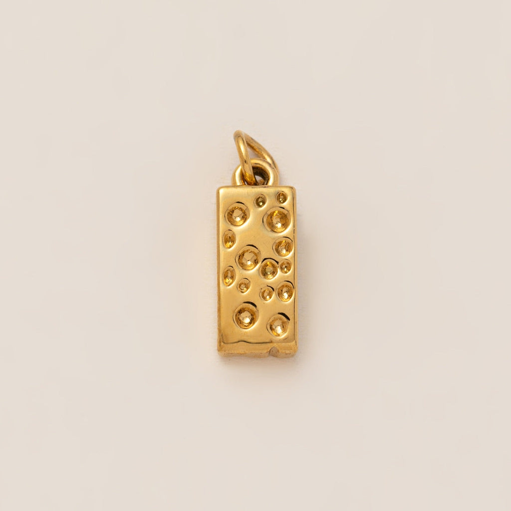 18K Gold Vacuum Plated Small Pendant Necklace