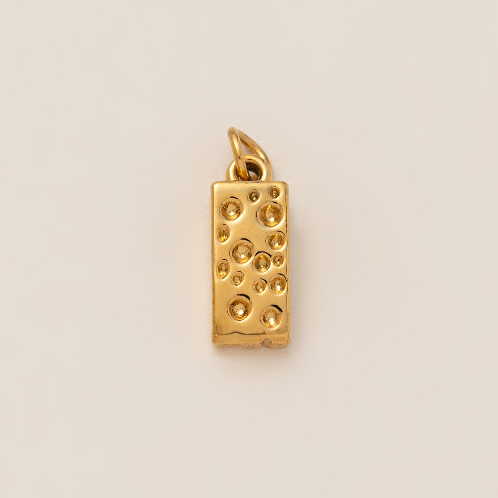 18K Gold Vacuum Plated Small Pendant Necklace