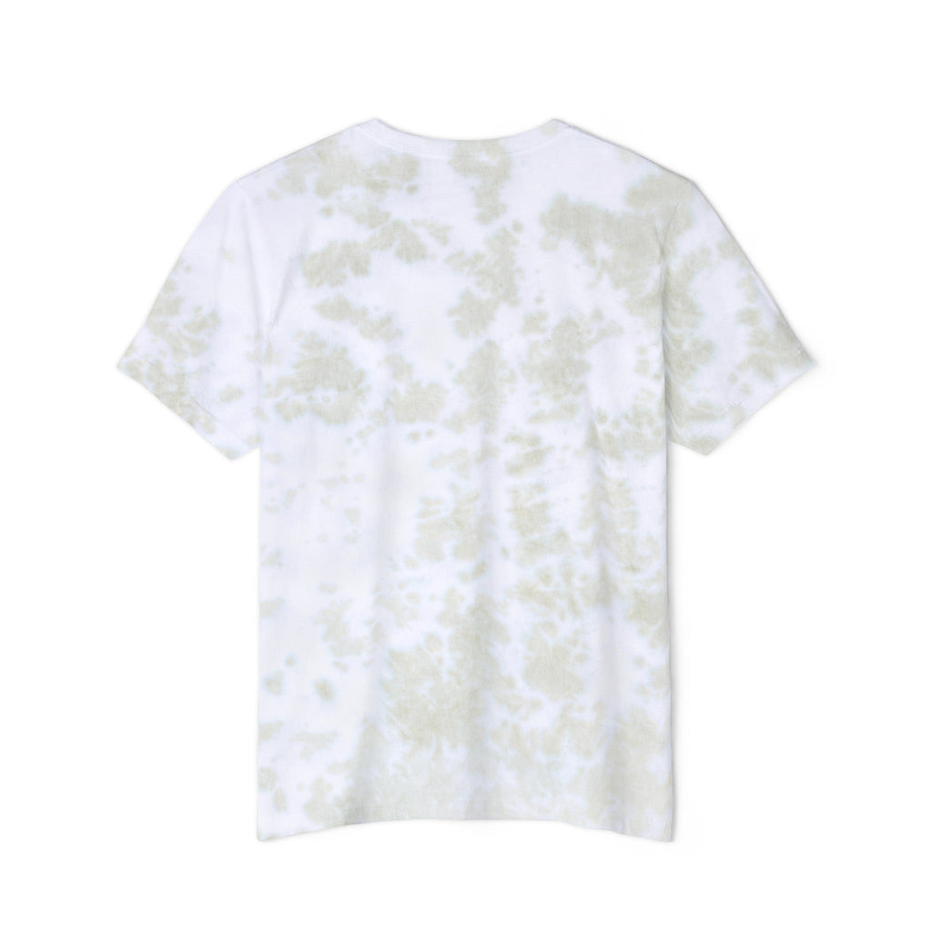 Unisex Tie-Dye Short Sleeve Crew Neck T-Shirt Modern Casual Top
