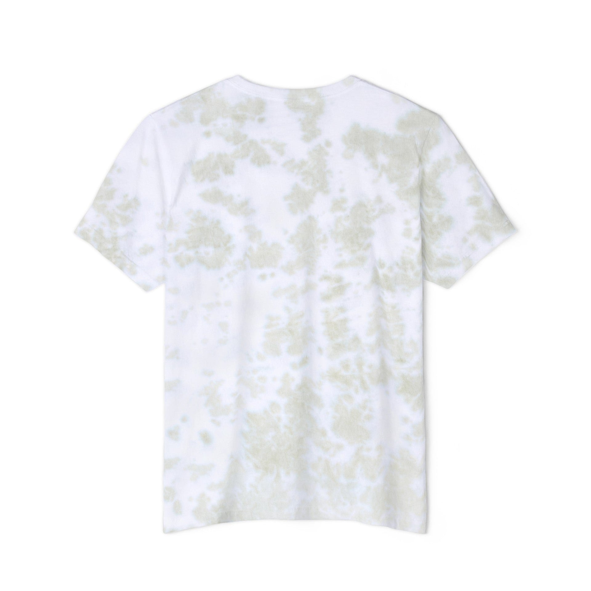 Unisex Tie-Dye Short Sleeve Crew Neck T-Shirt Modern Casual Top