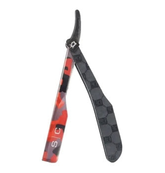 Stylecraft X Deluxe Line stainless steel straight razor for precision barbering and fades