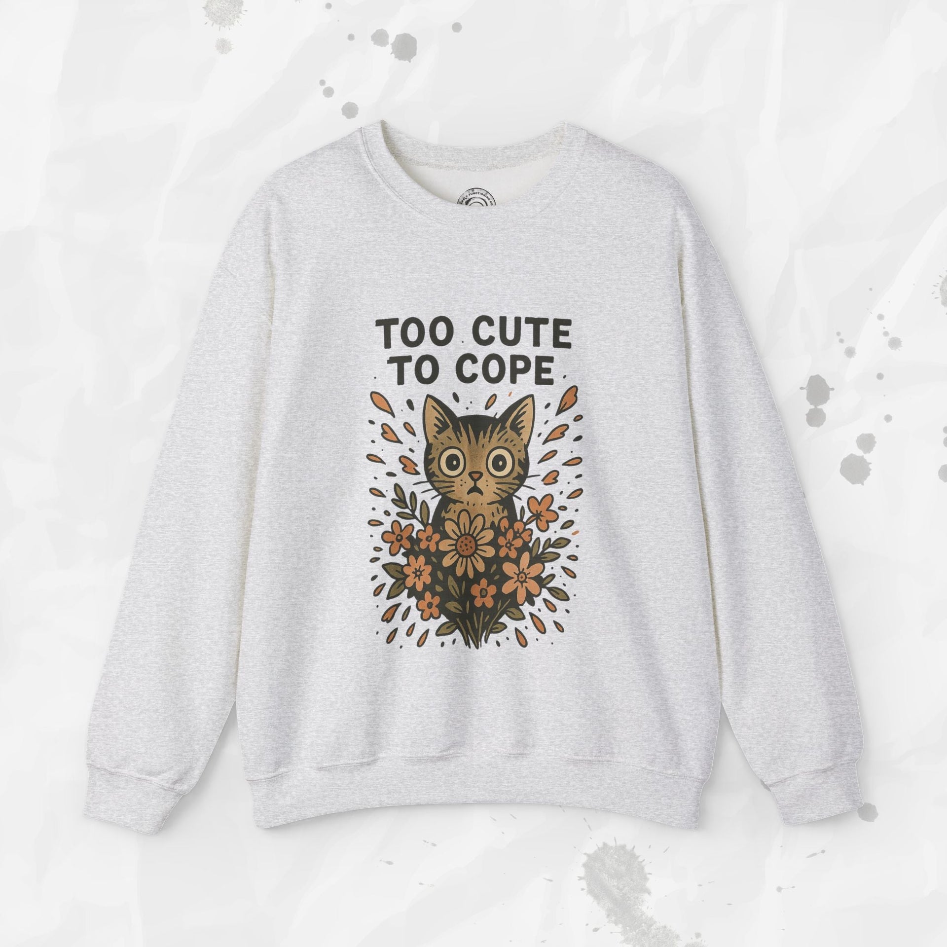 Too Cute to Cope - Crewneck Sweatshirt