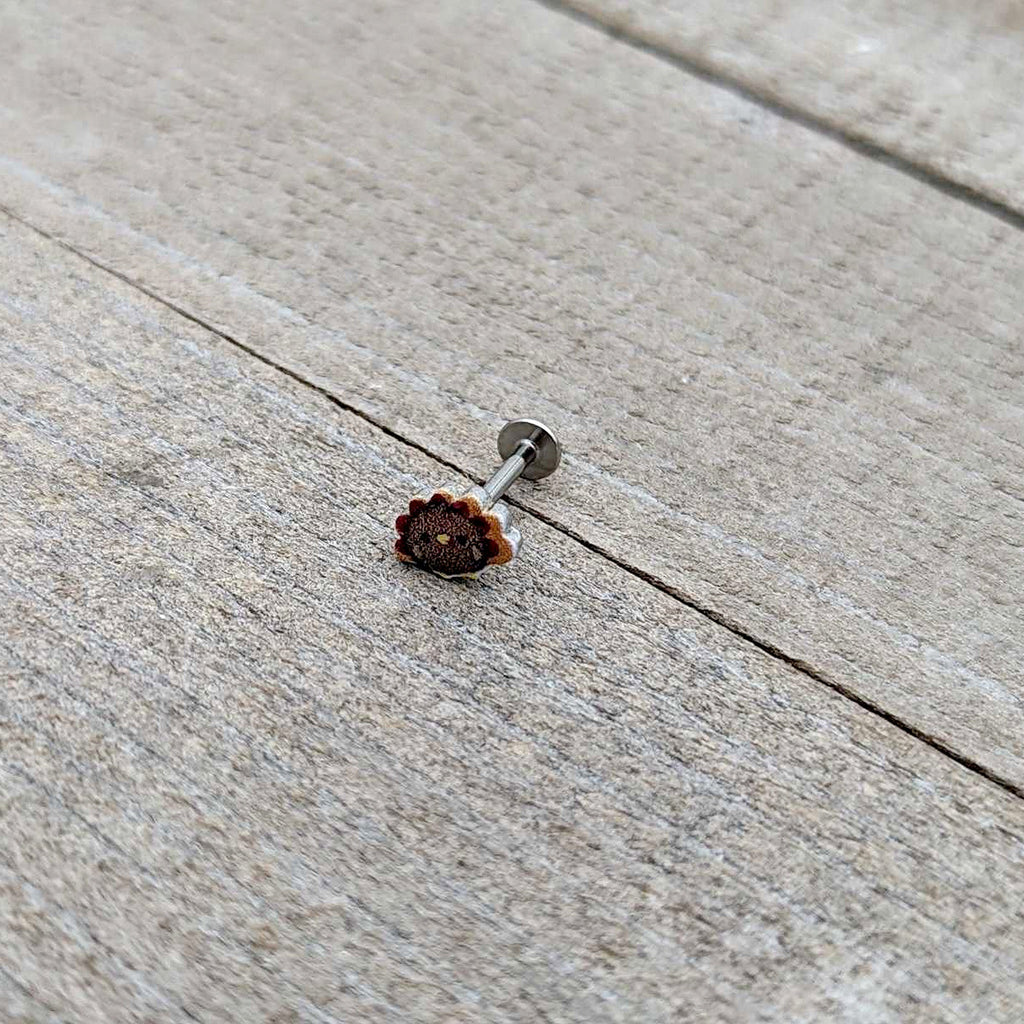 16G 5/16 Sweet Tiny Turkey Thanksgiving Labret Monroe Tragus