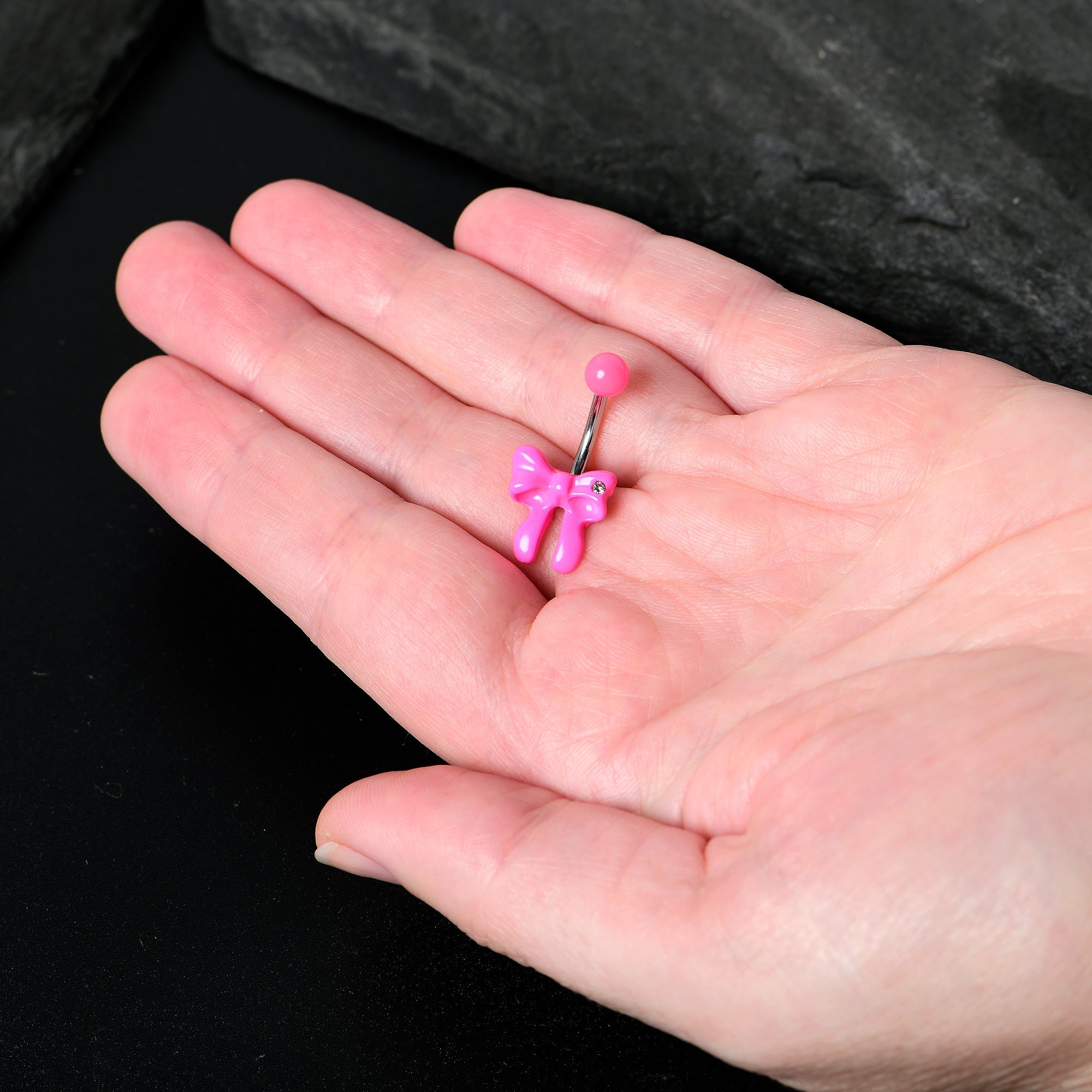 Sydney Belle Girlfriend Collection Pretty Pink Bow Belly Ring