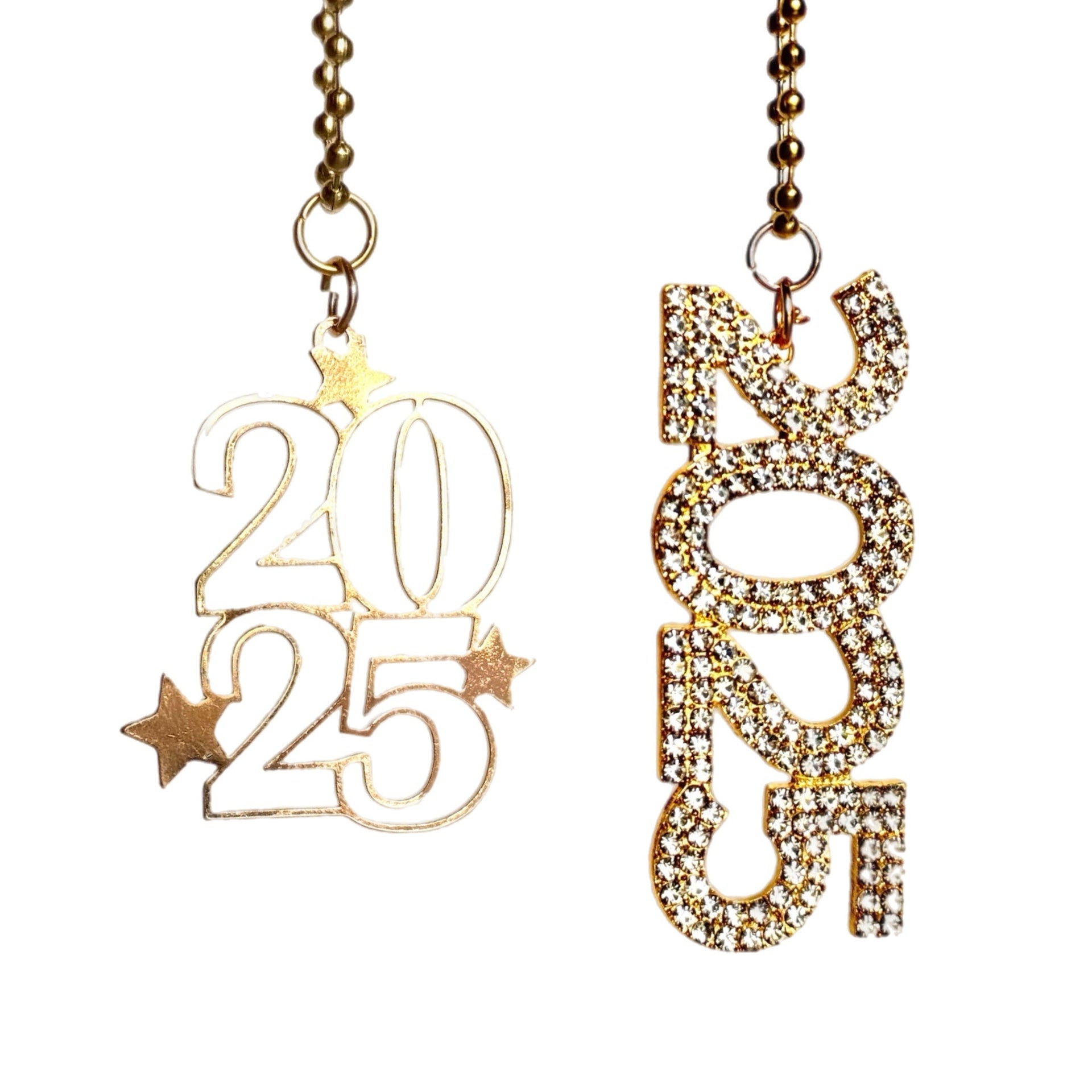 Happy New Year Charms - Tumbler Handle Charm