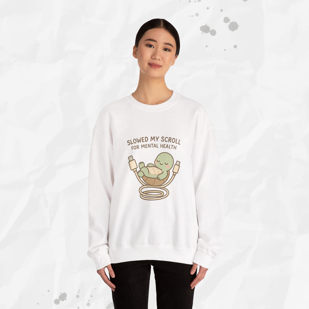 Slowed My Scroll - Crewneck Sweatshirt