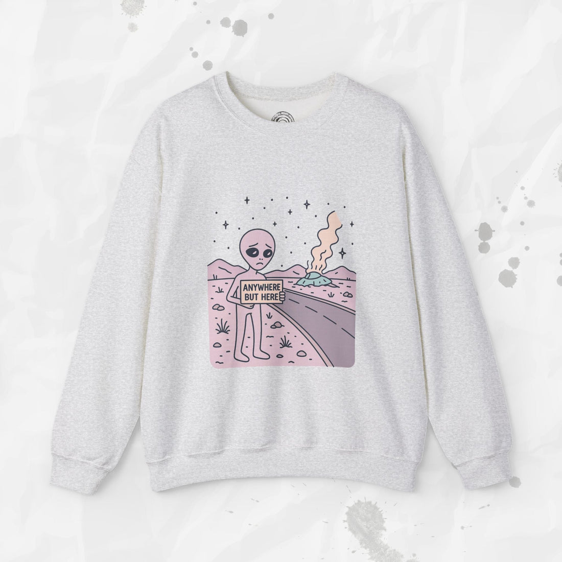 Anywhere But Here - Crewneck Sweatshirt