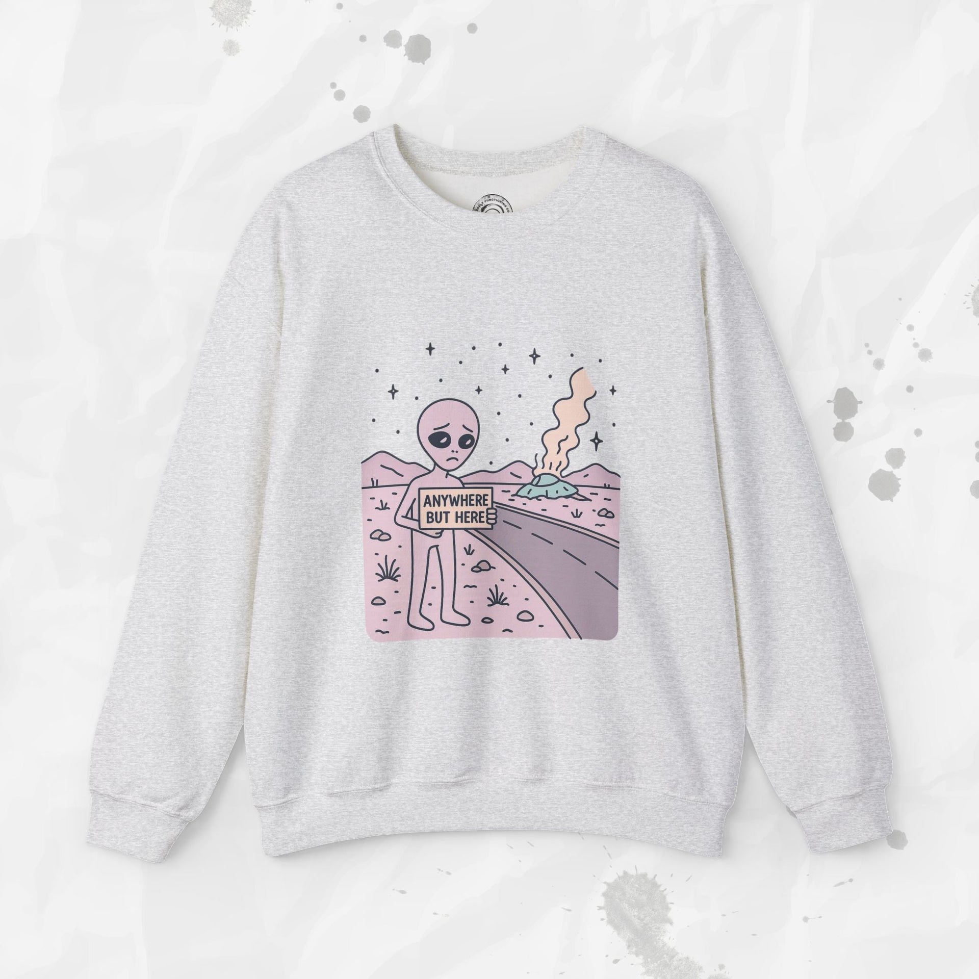 Anywhere But Here - Crewneck Sweatshirt