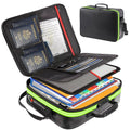 Fireproof Document Bag with Lock  Reflective Strip