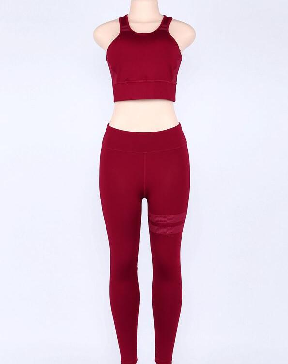 Women's Yoga and Fitness Sportswear Set
