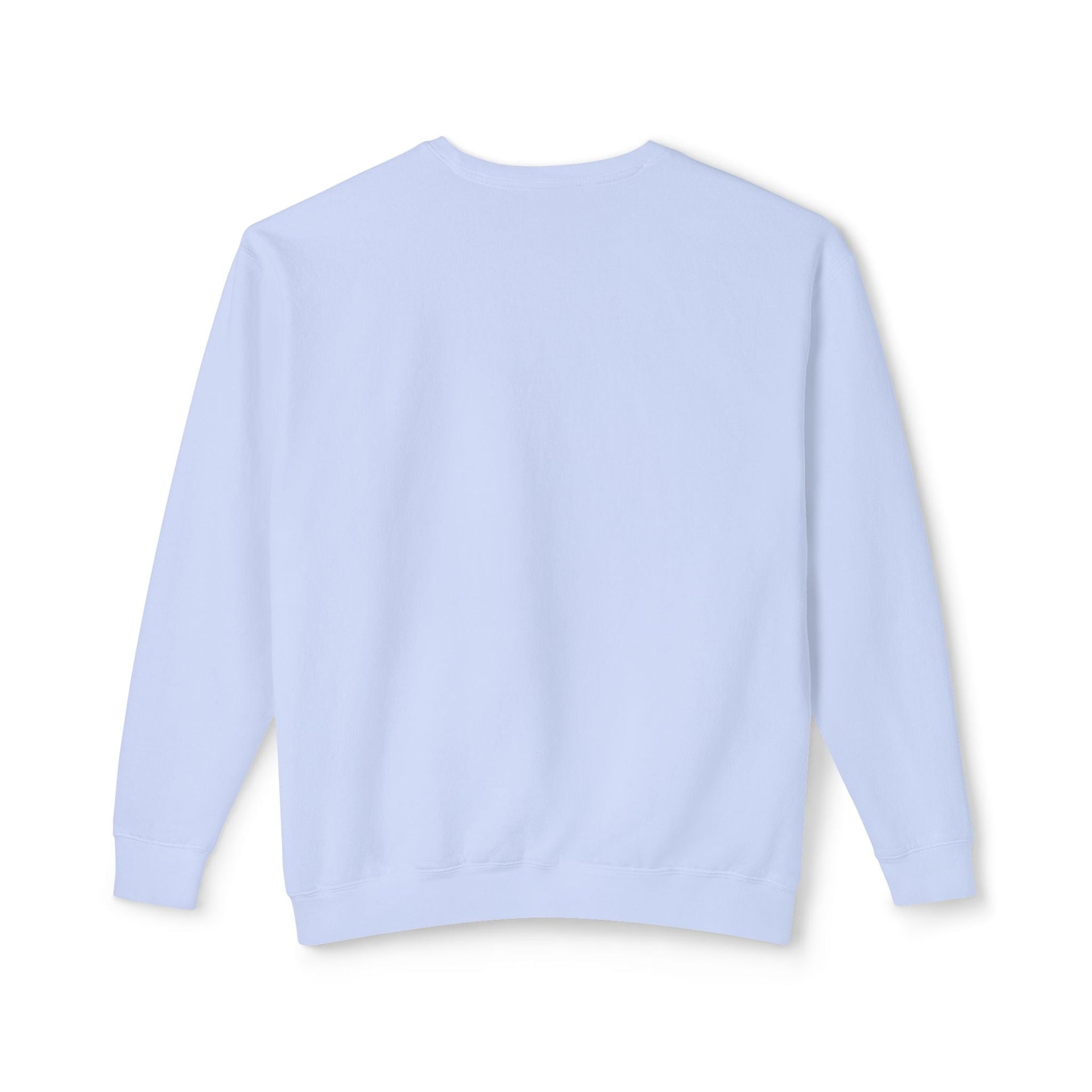 Unisex Lightweight Crewneck Sweatshirt in Charcoal and Cream