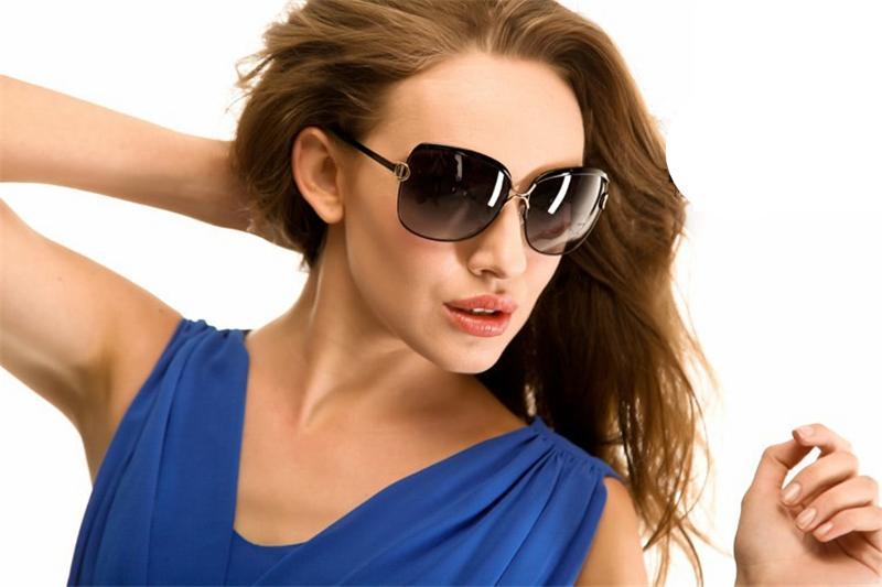 Oversized Polarized Cat Eye Sunglasses for Women Retro Glam