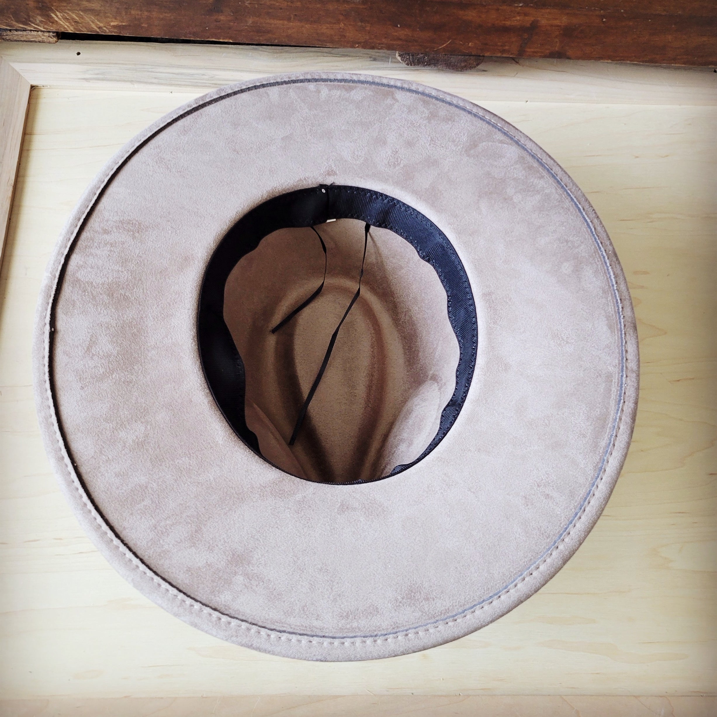 Hand-Painted Leopard Print Boho Western Cowgirl Hat Turquoise - Image 7