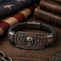 Air Force Themed Braided Bracelet For Men