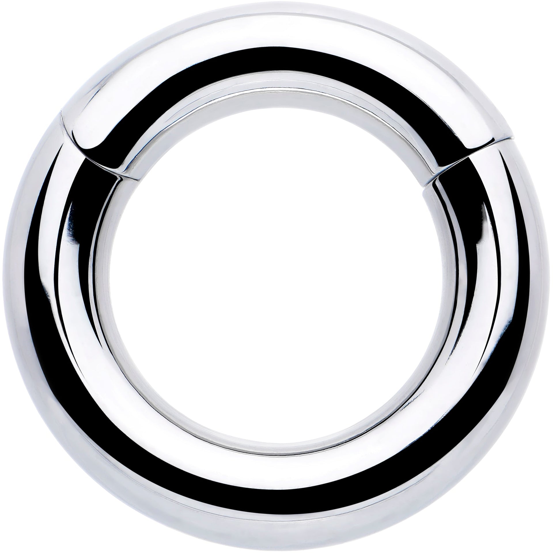 6G 1/2 316L Surgical Steel Precision Hinged Segment Hoop