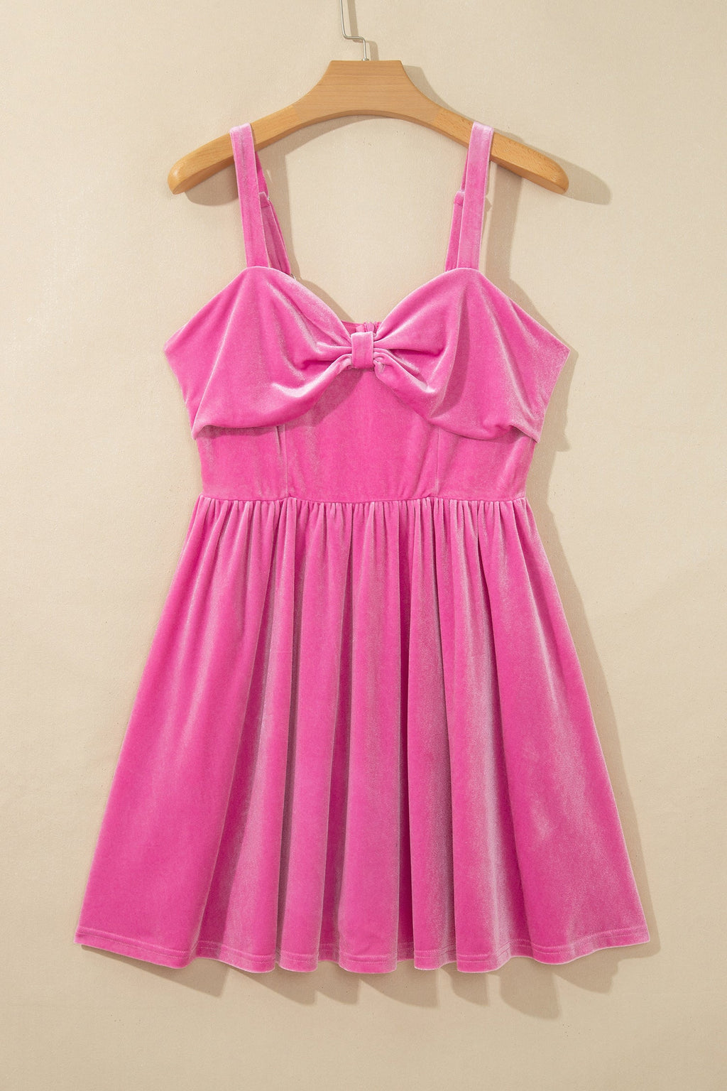 Solid Velvet Sweetheart Neck Sleeveless Mini Dress