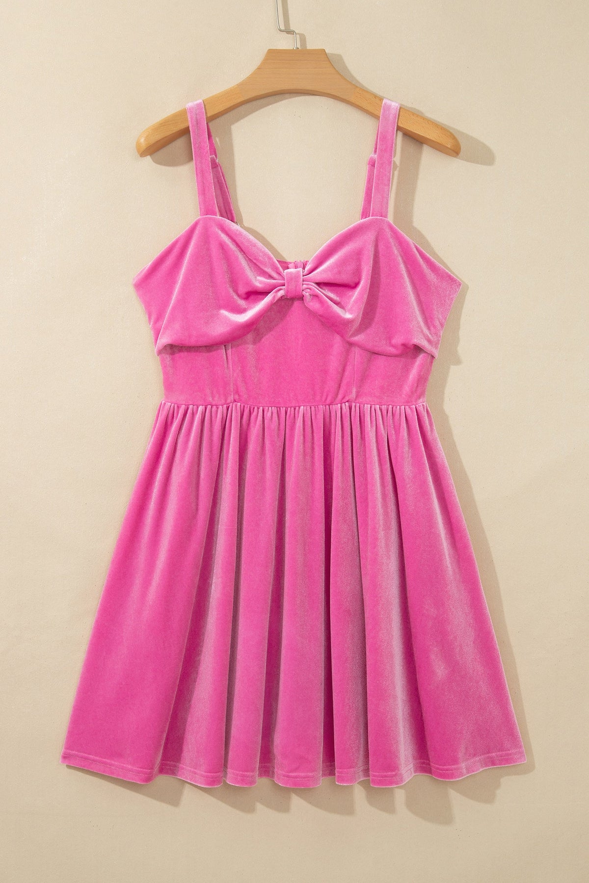 Solid Velvet Sweetheart Neck Sleeveless Mini Dress