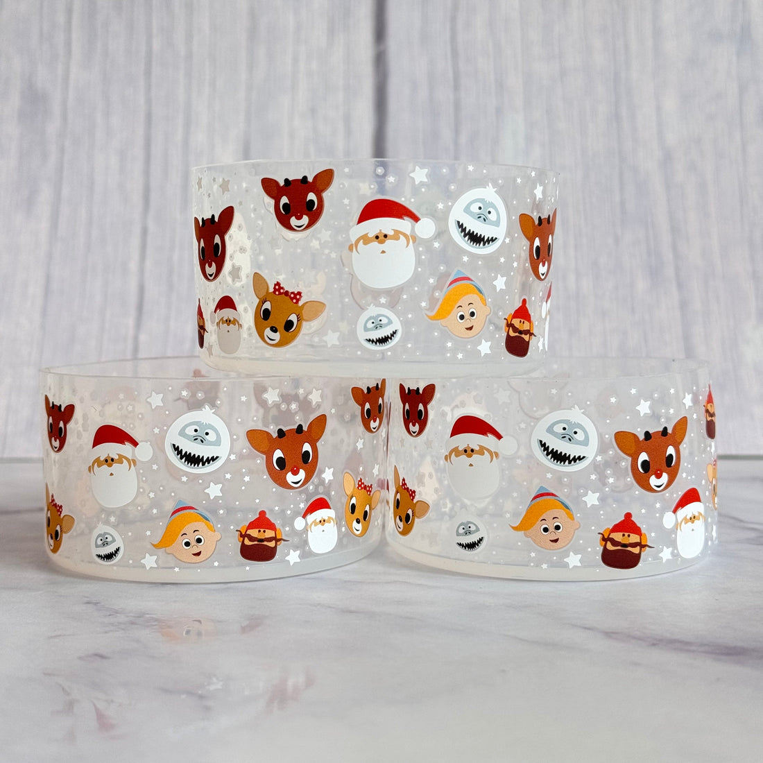 CLEAR Christmas Town  Boot