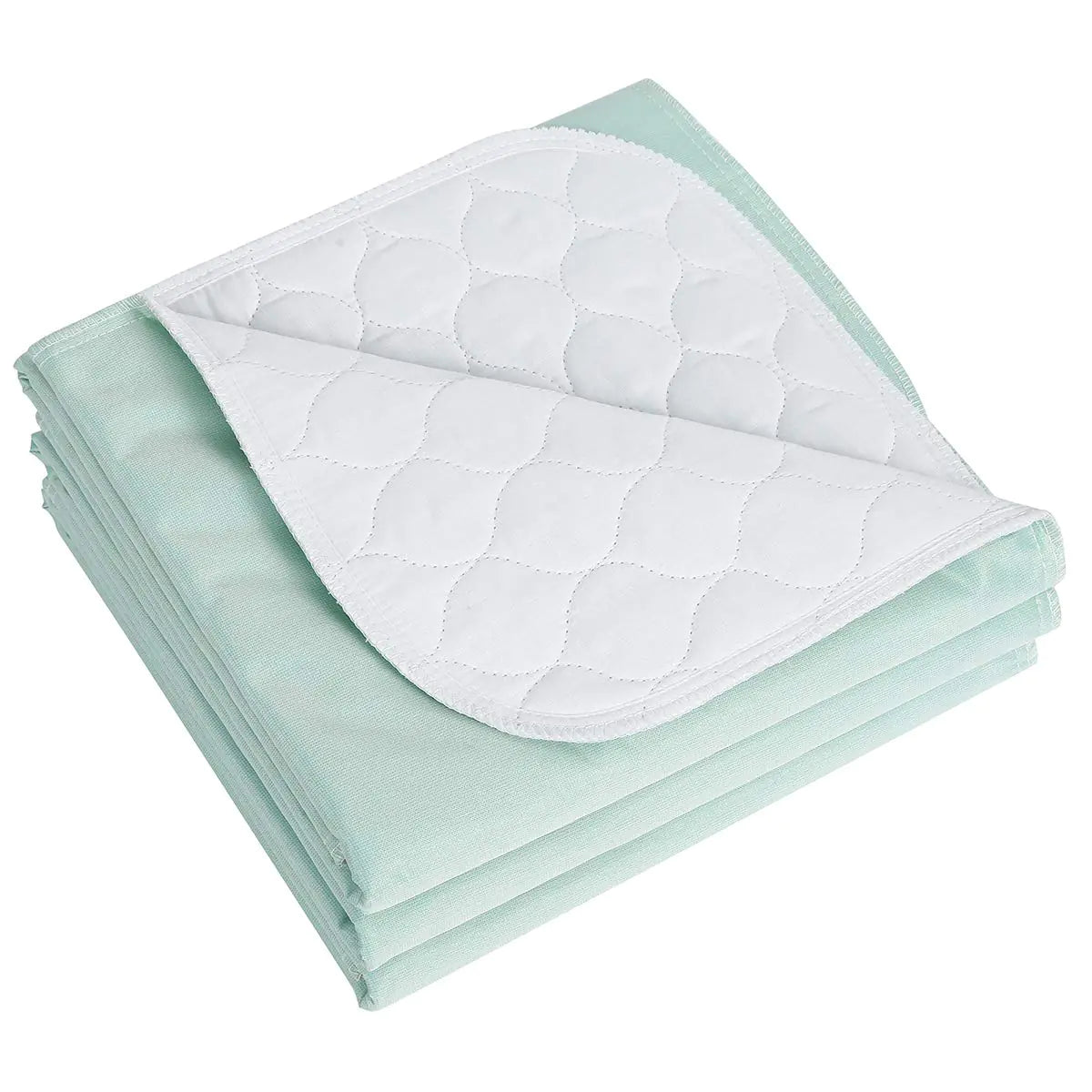 Washable Waterproof Incontinence Bed Pads - 34 x 36 Inch Reusable Underpad Sheet for Chair Sofa and Mattress Protectors Pack of 3