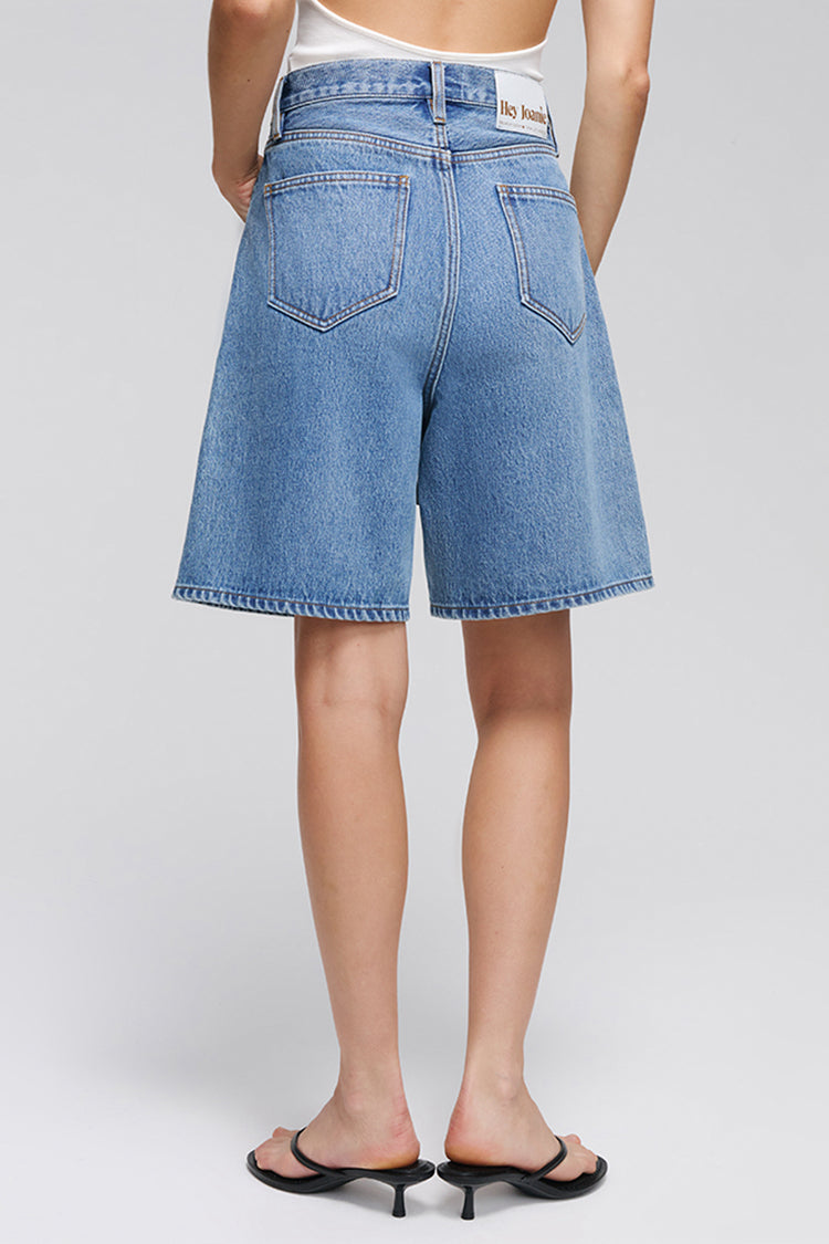 Freeway of Love Mid-Rise Bermuda Shorts